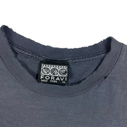 Vintage 90s Welcome to New York Bodybag faded & worn tee (XL)