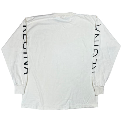 Vintage 1996 Giant Band Merchandising Debut Showcase Regina Canada long sleeve print shirt (XL)