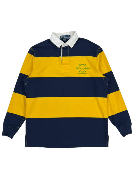 Vintage 90s Polo Ralph Lauren RLPC long sleeve rugby shirt (L)