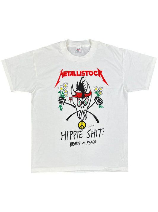 Vintage 1994 Metallistock Metallica Hippie Shit band tee (XL)