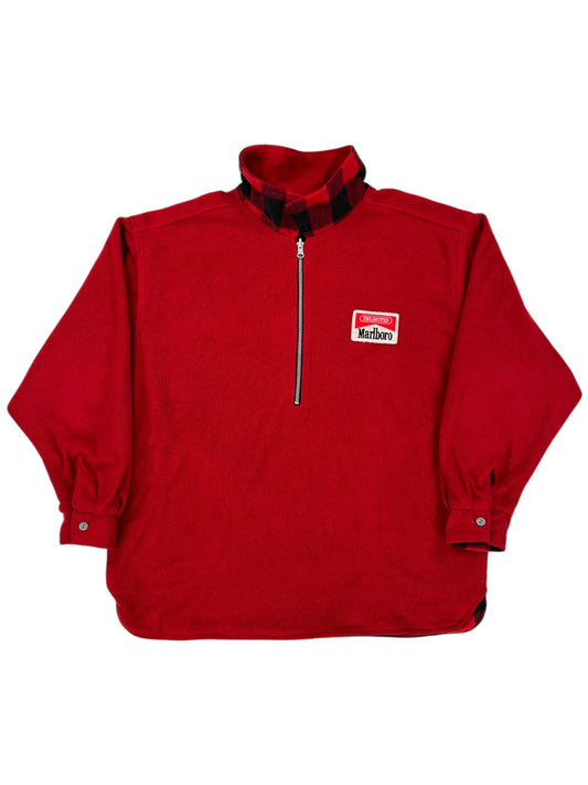 Vintage 90s Marlboro cigarettes reversible fleece (XL)