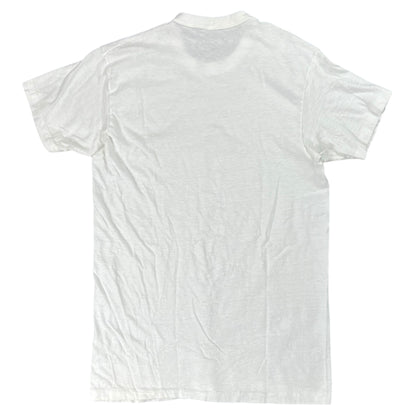 Vintage 1950s Hanes blank white tee (M)