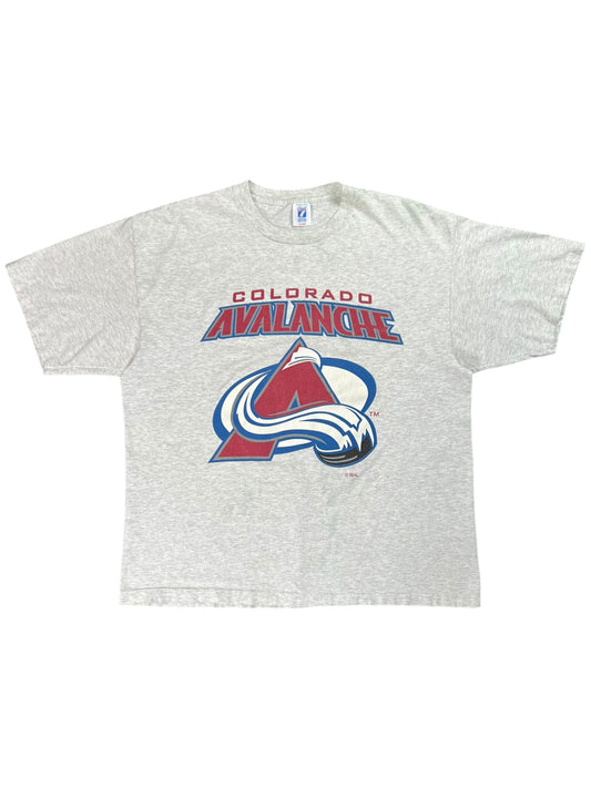 Vintage 90s Logo 7 Colorado Avalanche NHL tee (XL)