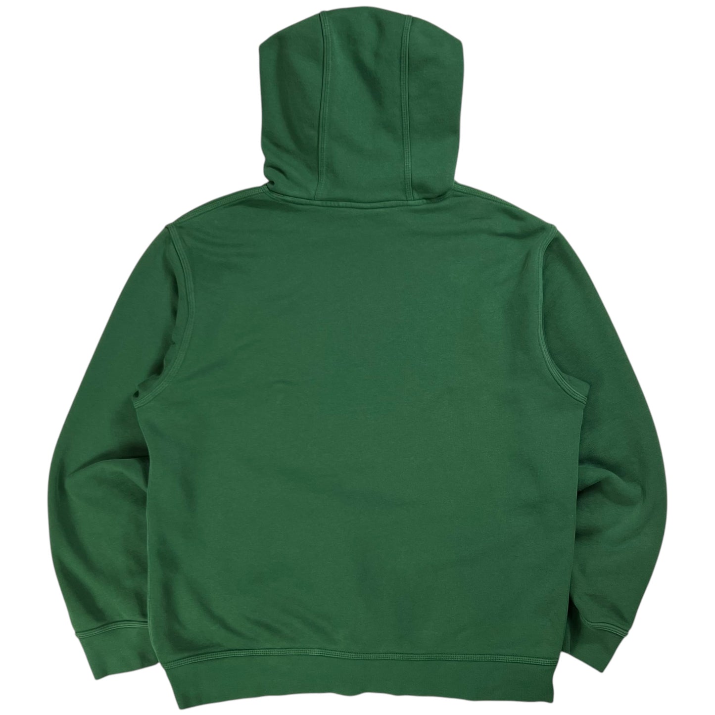 Y2K Nike center swoosh green hoodie (L)