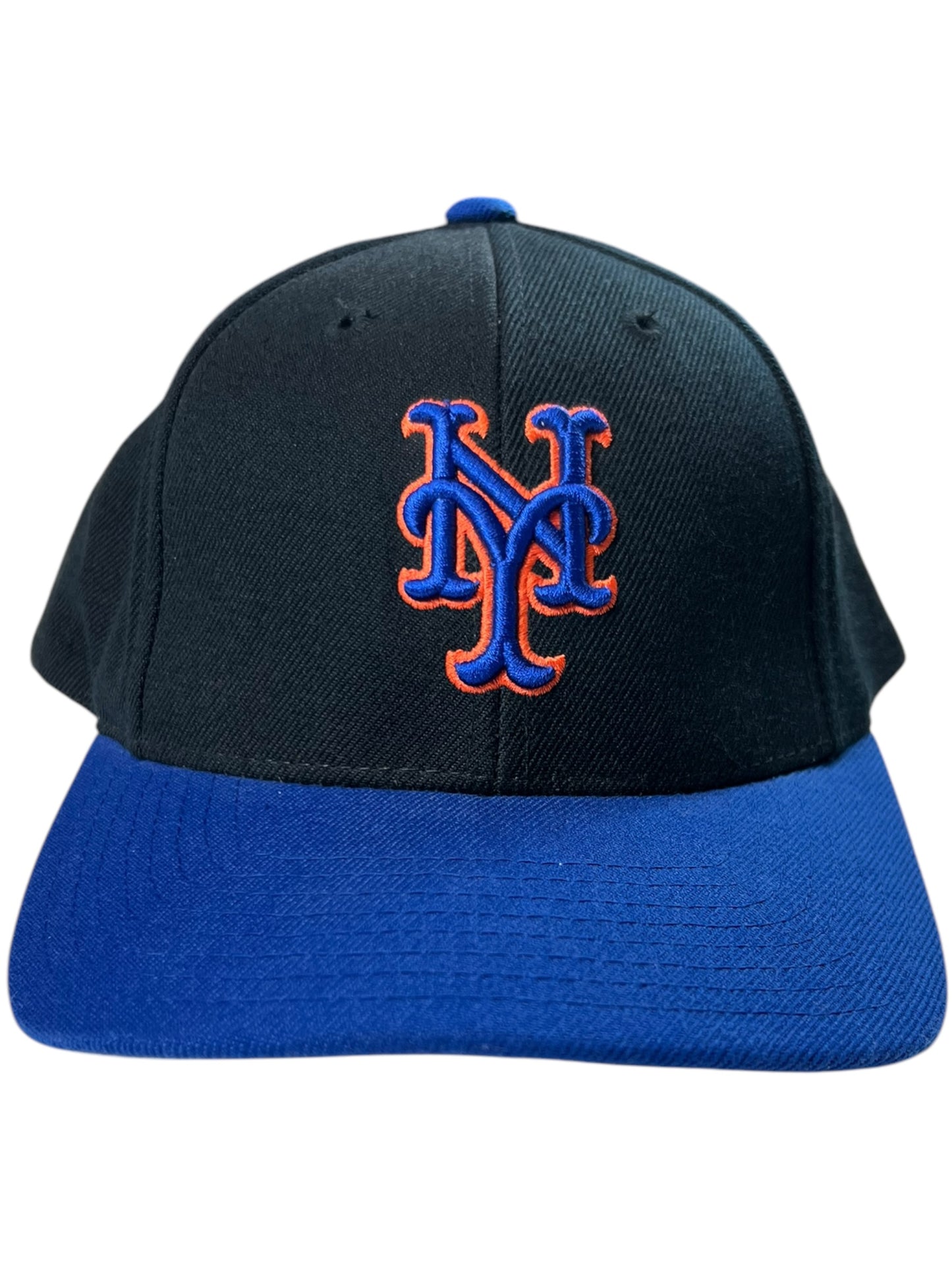 Vintage 90s Logo Athletic New York Mets SnapBack