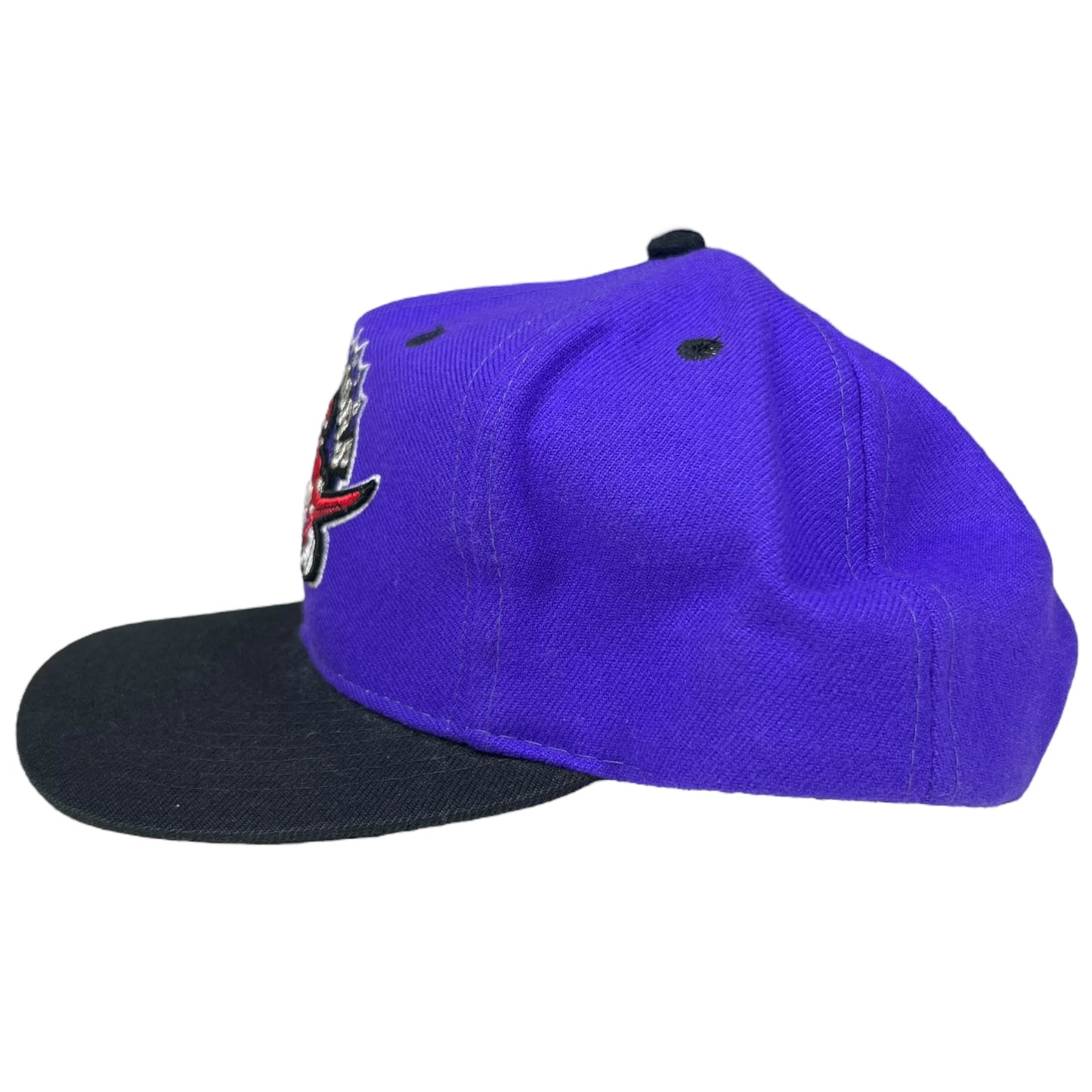 Vintage 90s The Game Toronto Raptors wool blend SnapBack