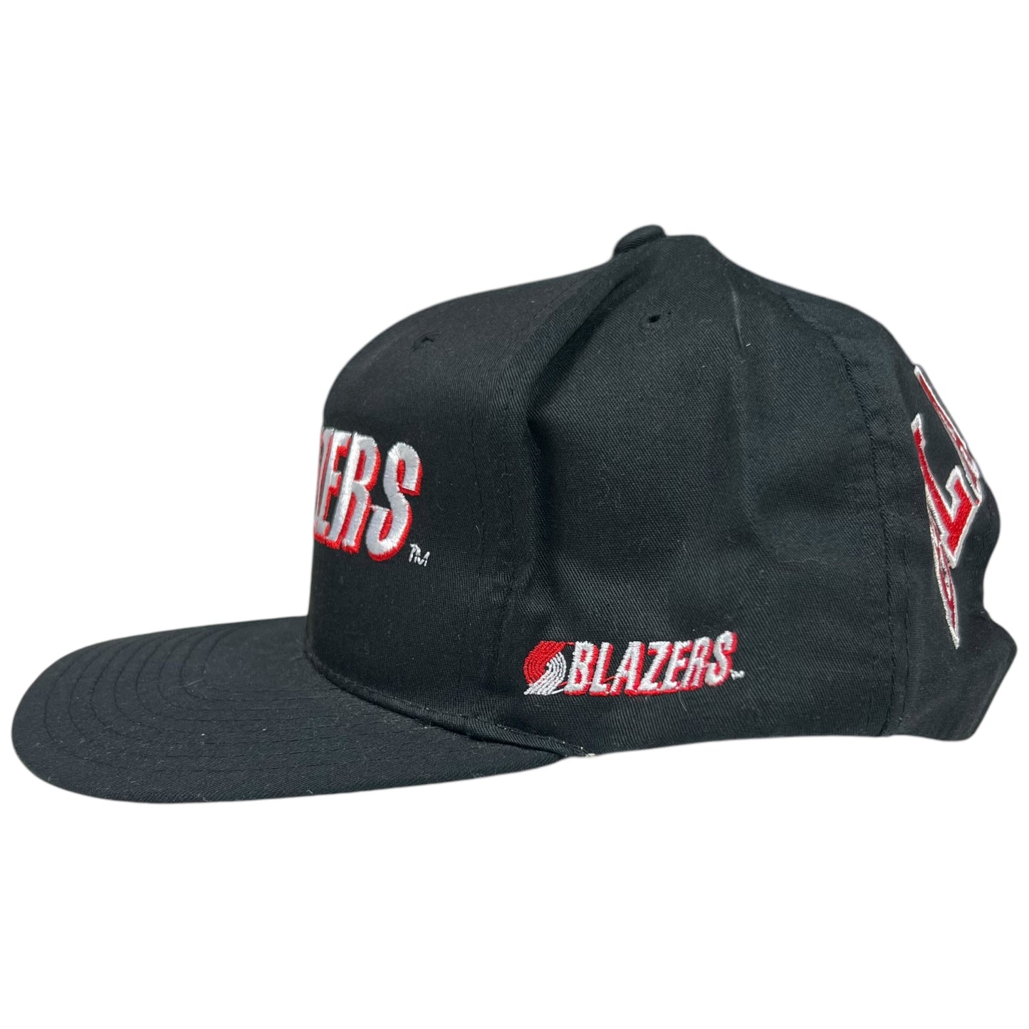 Vintage 90s Drew Pearson Portland Trail Blazers block head SnapBack