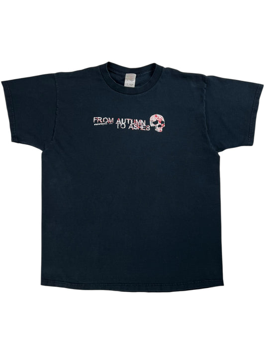 Vintage Y2K From Autumn To Ashes hardcore band tee (XL)