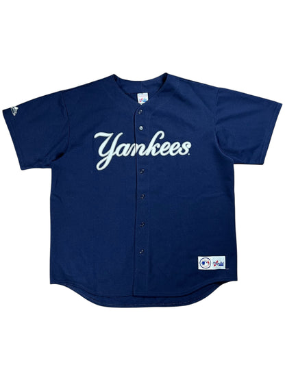 Vintage 90s Majestic New York Yankees Derek Jeter jersey (XXL)