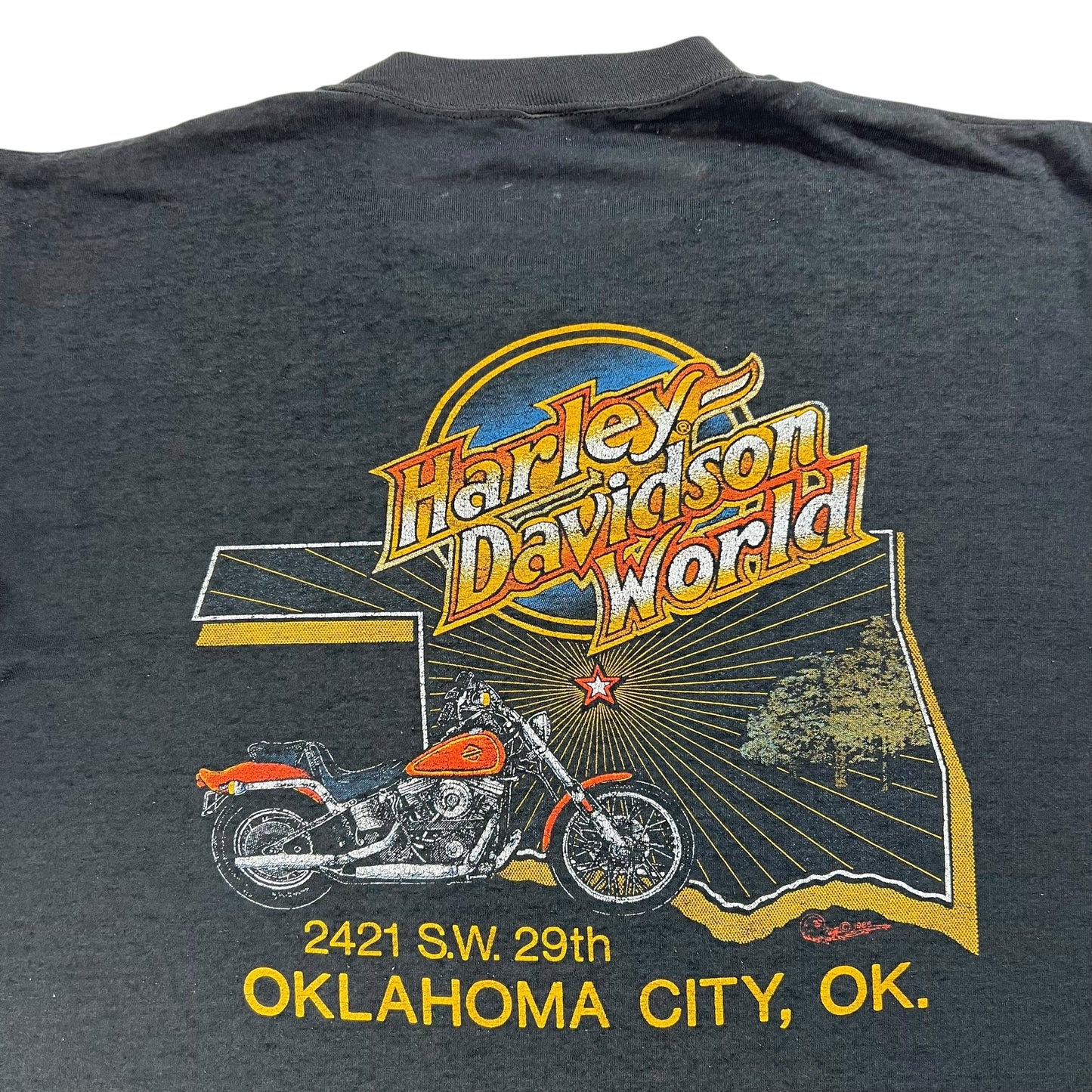 Vintage 1983 Harley Davidson If I Have To Explain You Wouldn’t Understand faded tee (L)