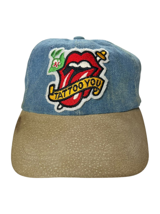Vintage 90s The Rolling Stones Tattoo You band StrapBack hat