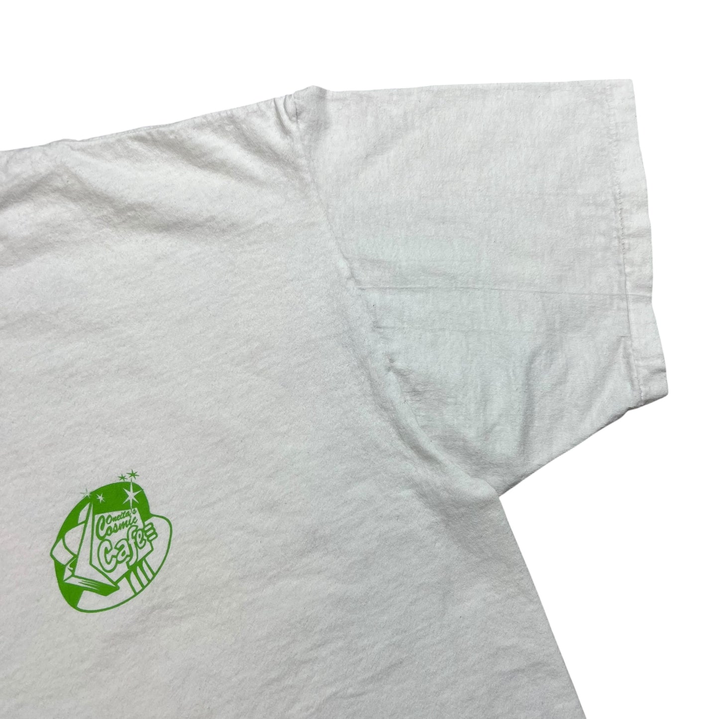 Vintage 90s Oneita Power Pro Cosmic Cafe shirt shirt tee (XL)