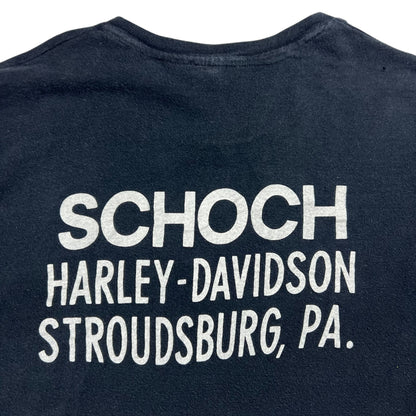 Vintage 1980 Harley Davidson Add Six More Inches between your legs biker tee (M)