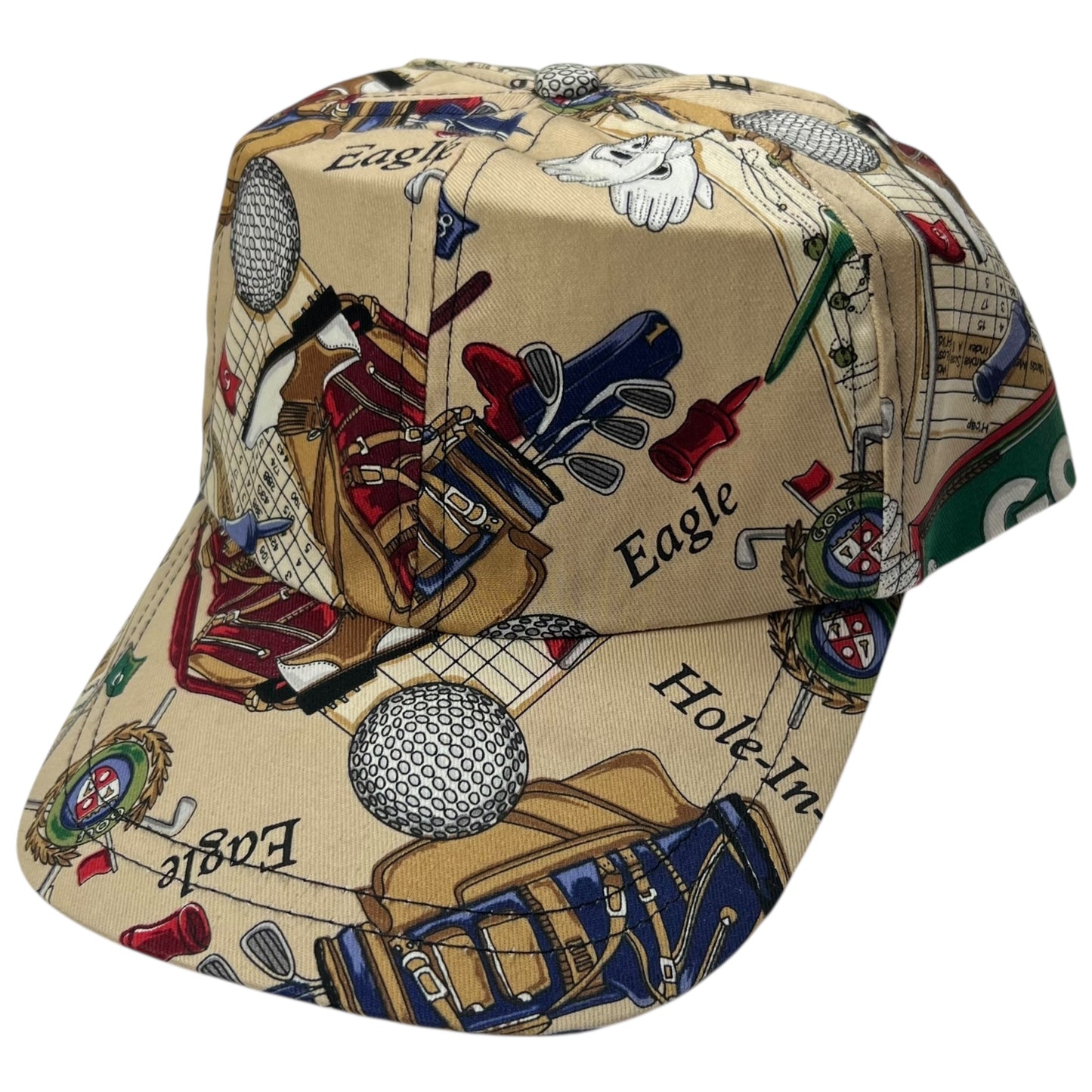 Vintage 90s Golf all over print SnapBack