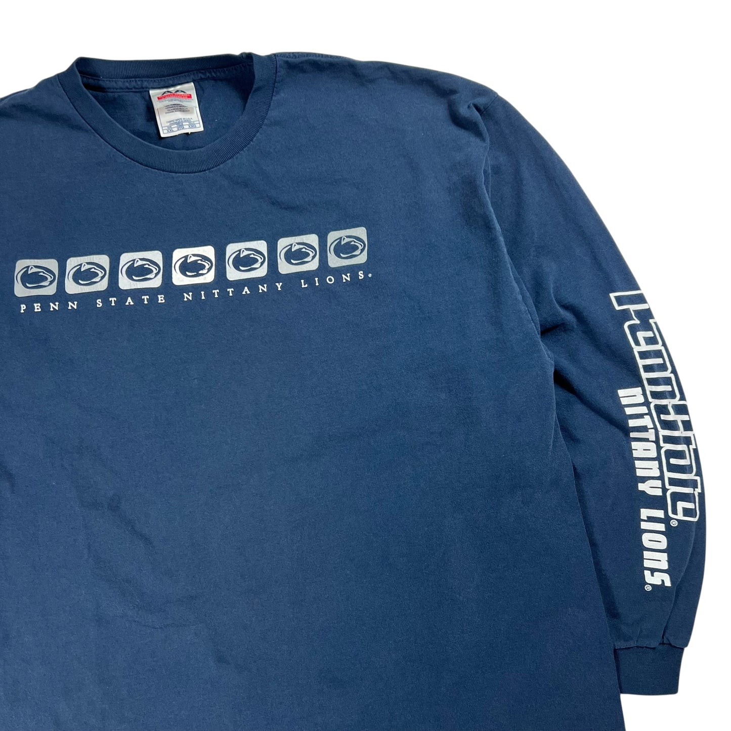 Vintage Y2K Penn State University Nittany Lions long sleeve print shirt (XXL)