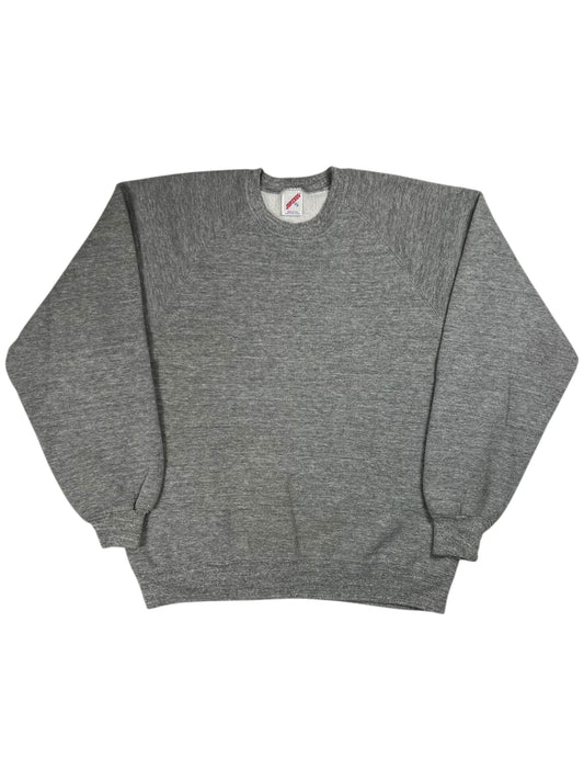Vintage 90s Jerzees grey blank crewneck (L)