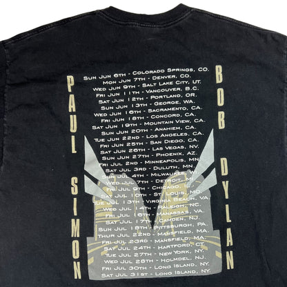 Vintage 1999 GIANT Paul Simon & Bob Dylan tour tee (XXL)