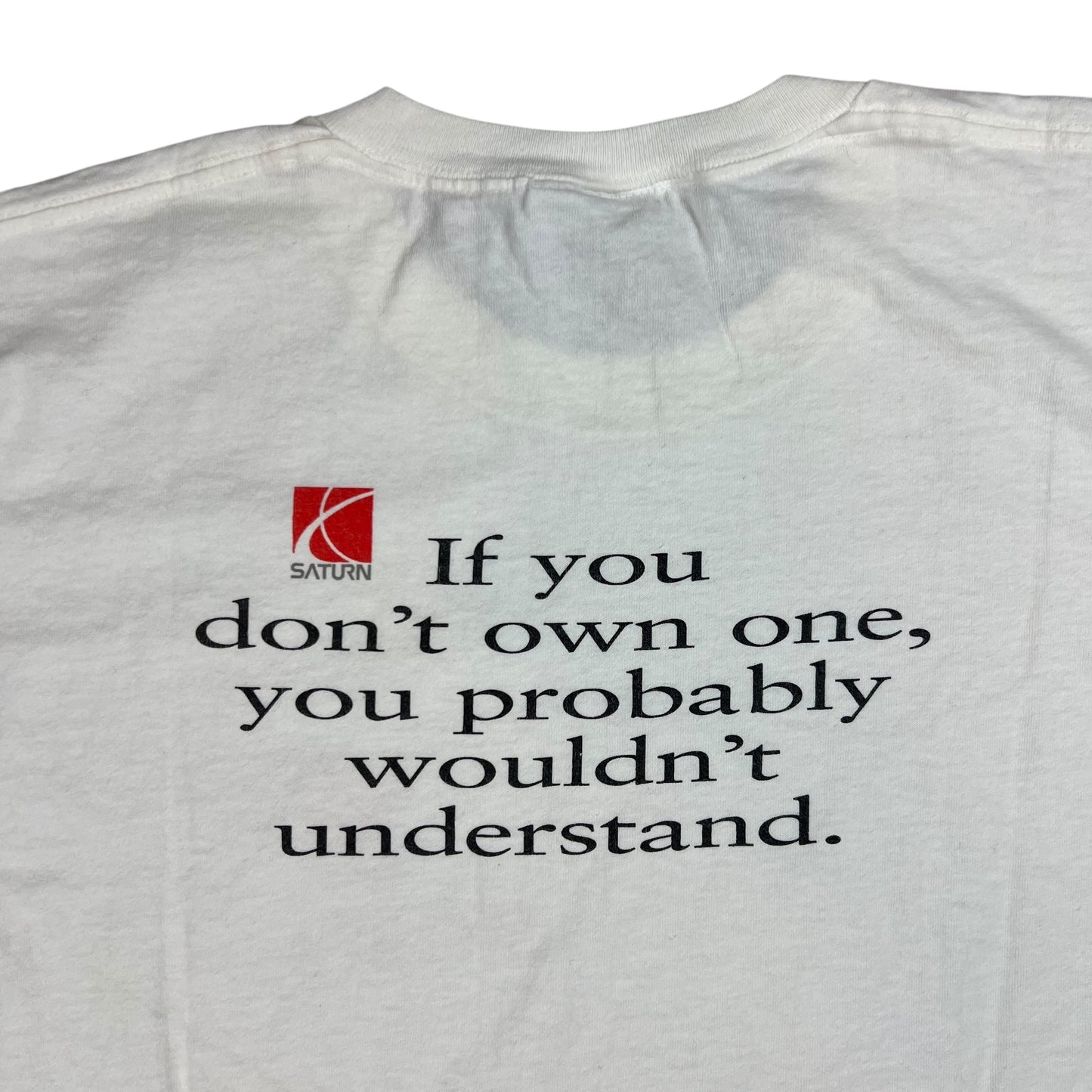 Vintage 90s Saturn Car Club “you probably wouldn’t understand.” tee (XXL)