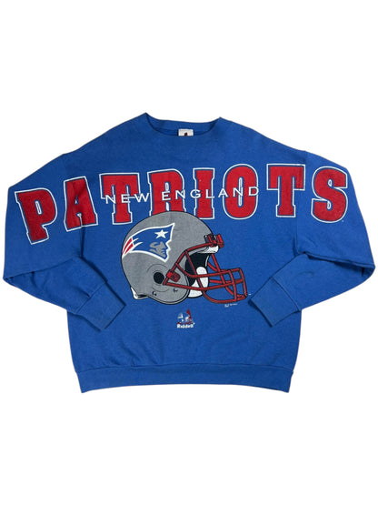 Vintage 1997 Riddell New England Patriots spell out crewneck (L)