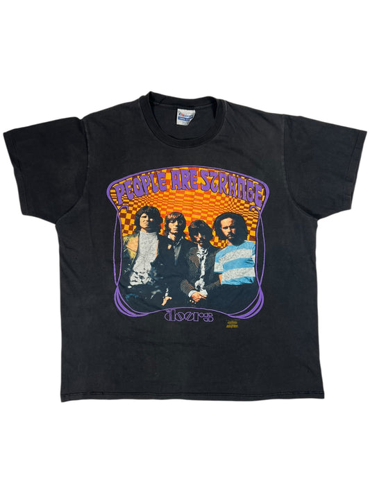 Vintage 1991 Winterland The Doors People Are Strange faded band tee (M/L)