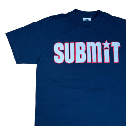 Vintage 2002 WWE Kurt Angle Submit wrestling tee (M)