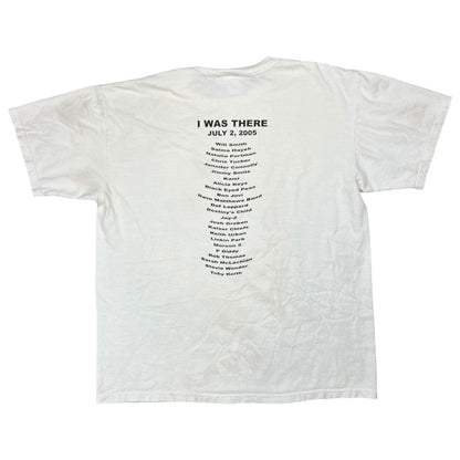 Vintage 2005 Live Aid Philadelphia band festival tee (XL)