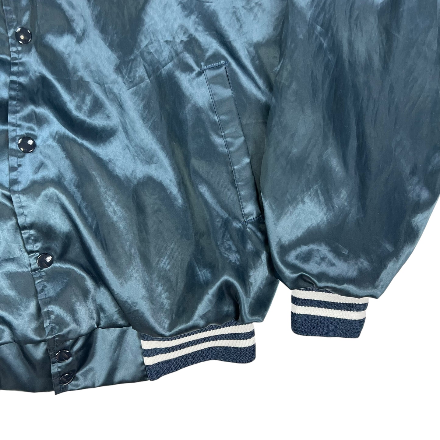 Vintage 90s Mercedes Benz satin jacket (L)