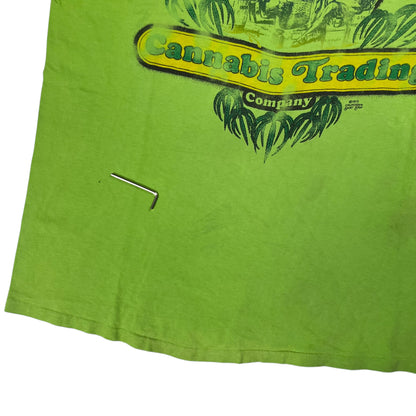 Vintage 1973 Cannabis Trading Company Marijuana pocket tee (L)