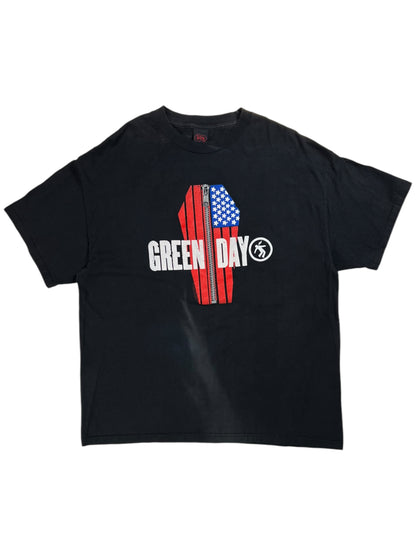 Vintage 2006 Cinder Block Green Day band tee (L)