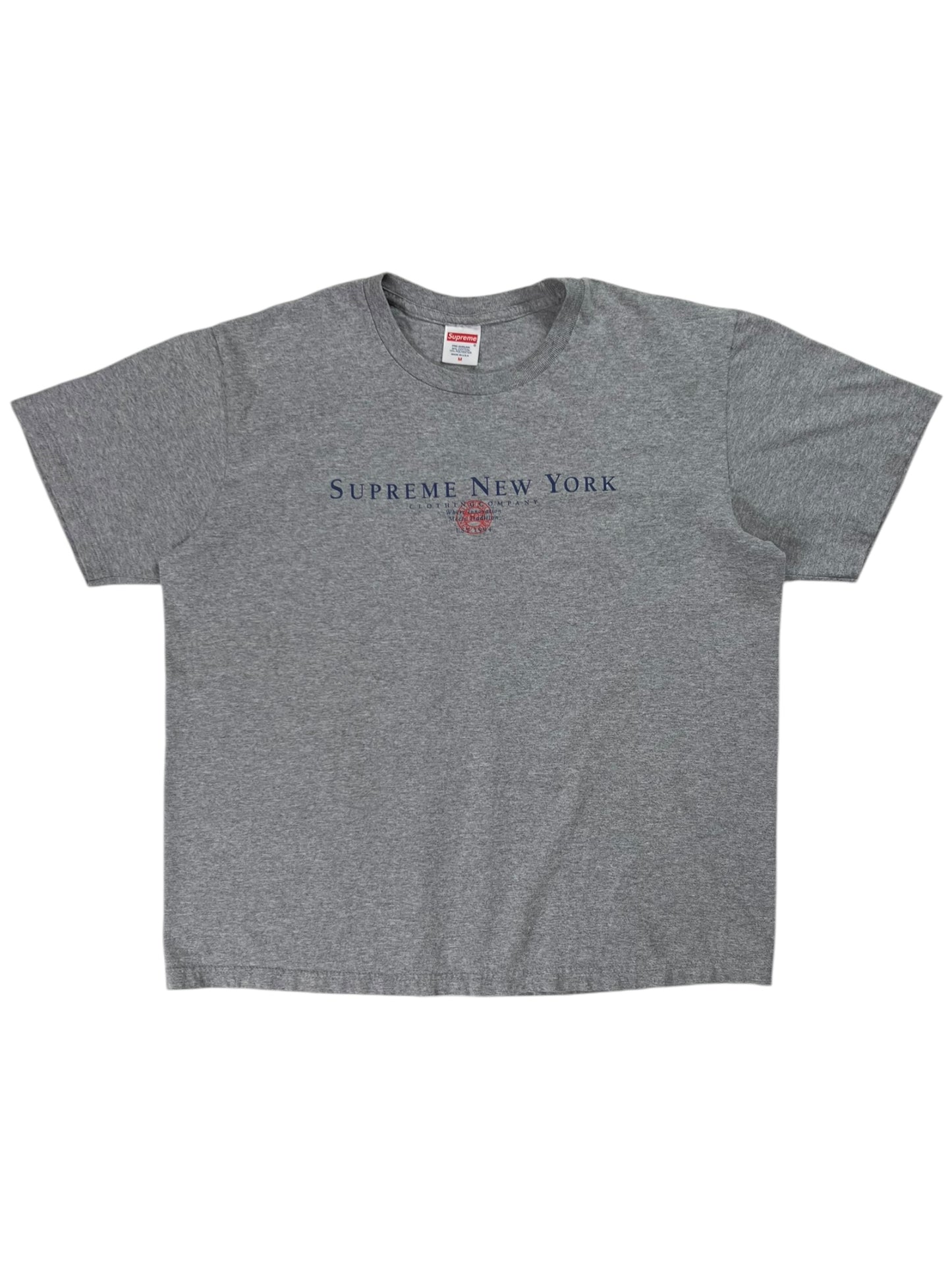 2022 Supreme New York Clothing Company tee (M)