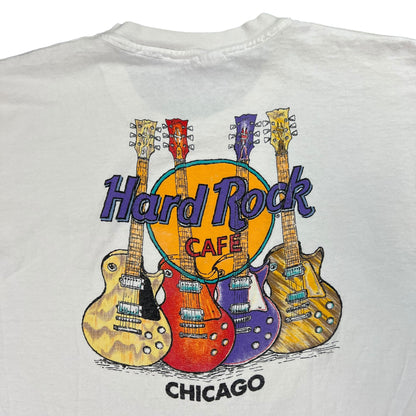 Vintage 90s Hard Rock Cafe Chicago Guitars tee (XL)