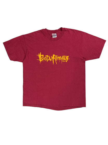 Vintage 1998 Busta Rhymes MCFAB When Disaster Strikes… rap tee (XL)