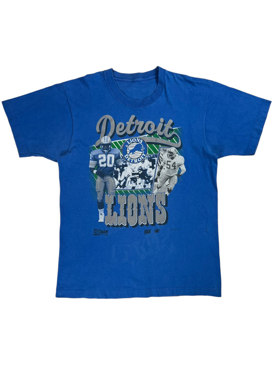 Vintage 1990 Salem Sports Detroit Lions Barry Sanders tee (L)