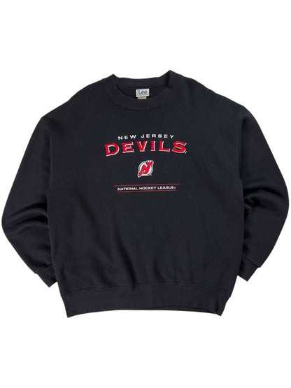 Vintage 90s New Jersey Devils NHL crewneck (L)
