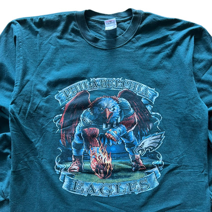 Vintage 2004 Philadelphia Eagles long sleeve roster shirt (L)