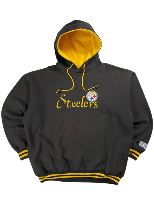 Vintage 90s The Game Pittsburgh Steelers NFL hoodie (XL)