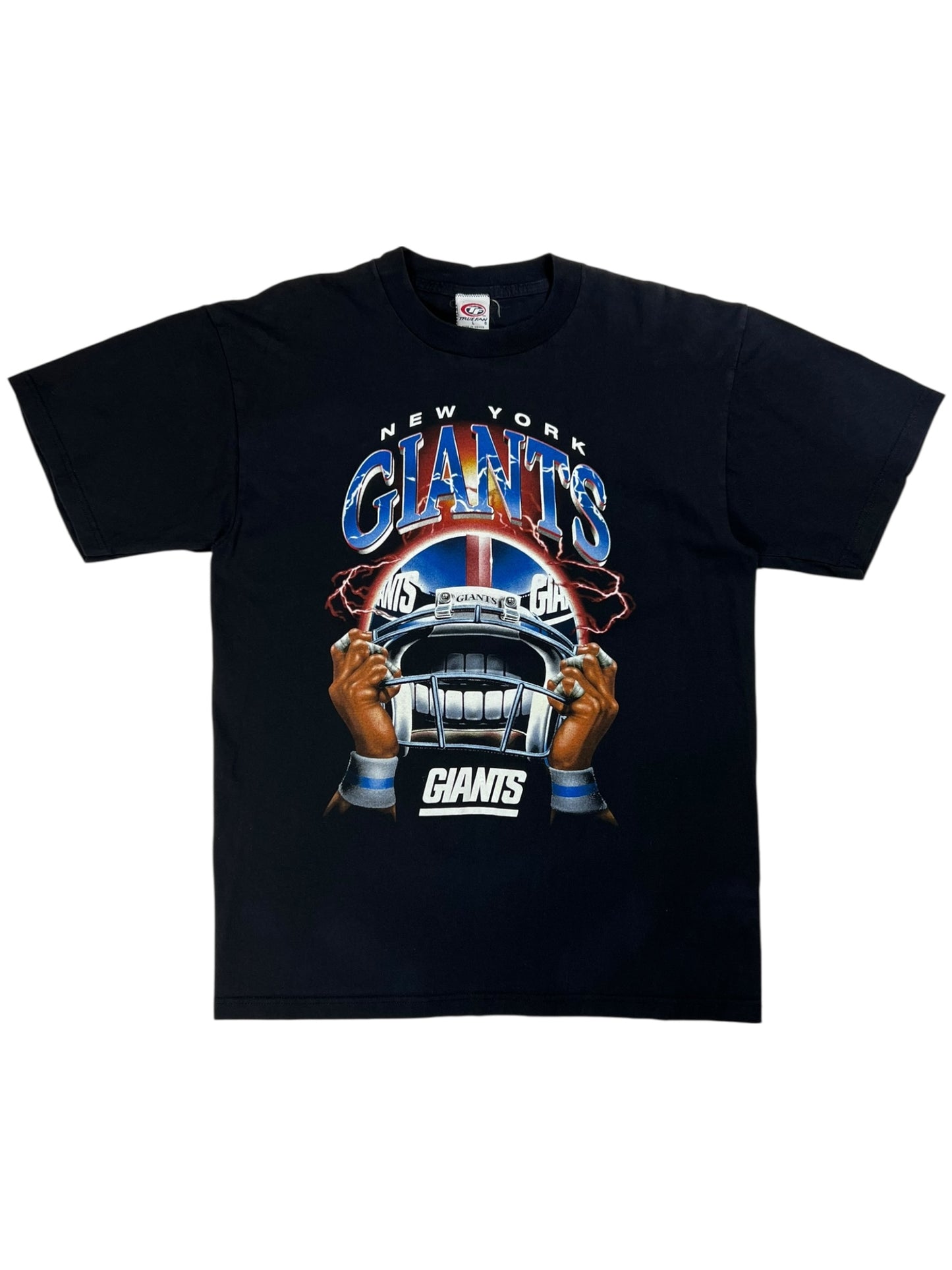 Vintage 90s New York Giants Lightning print tee (L)