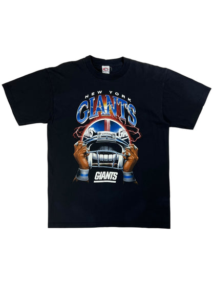 Vintage 90s New York Giants Lightning print tee (L)