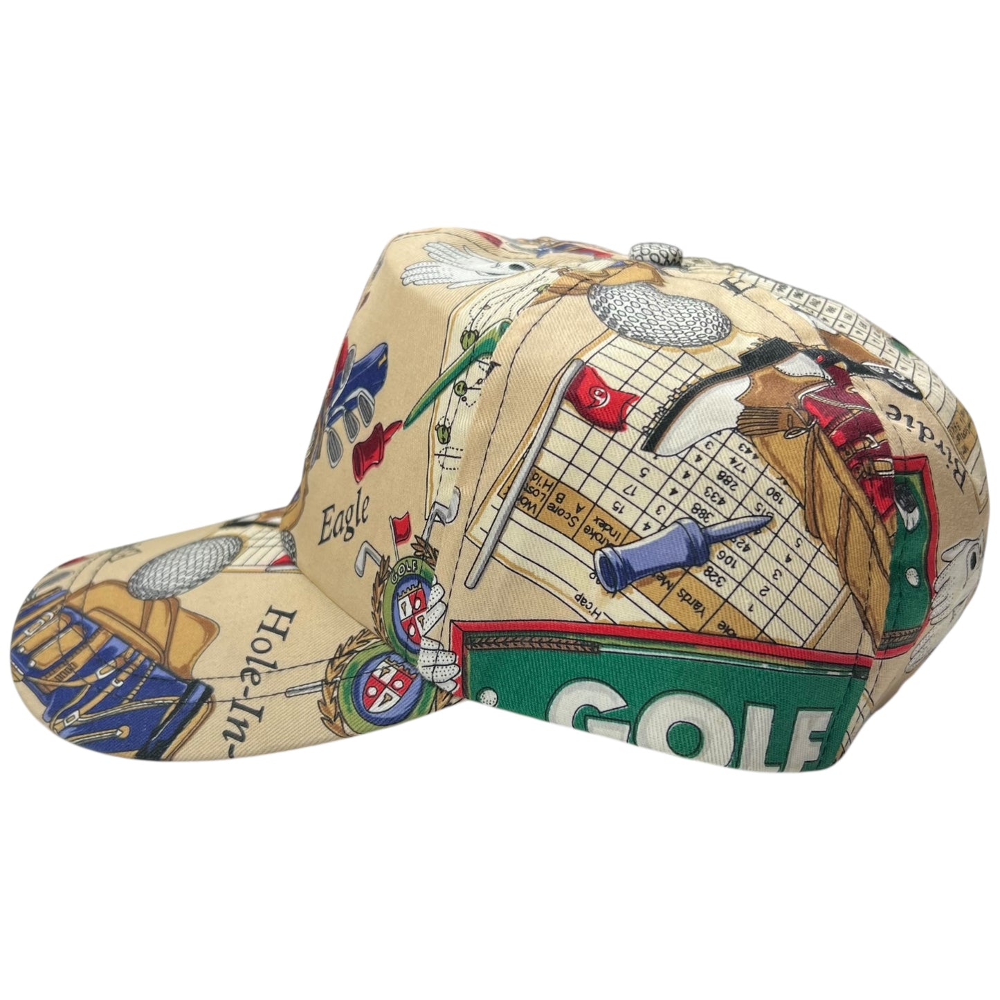 Vintage 90s Golf all over print SnapBack