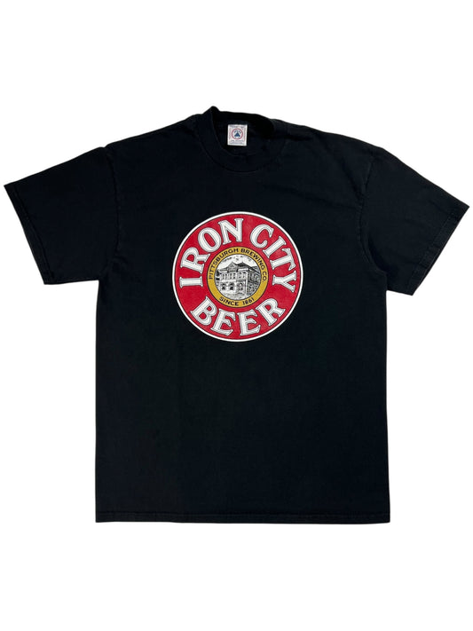 Vintage 90s Iron City Beer promo tee (L)