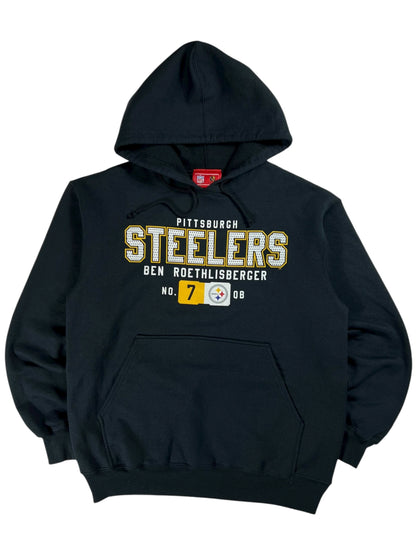 Vintage Y2K Majestic Pittsburgh Steelers Ben Roethlisberger hoodie (M)