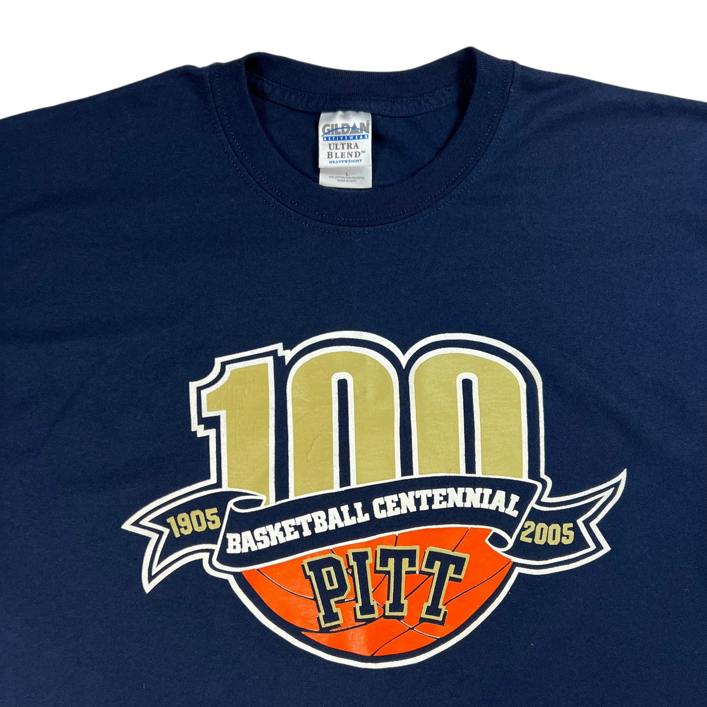 Vintage 2005 Pitt Panthers Basketball University of Pittsburgh tee (L)