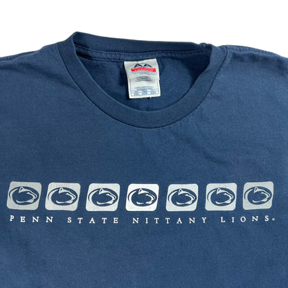 Vintage Y2K Penn State University Nittany Lions long sleeve print shirt (XXL)