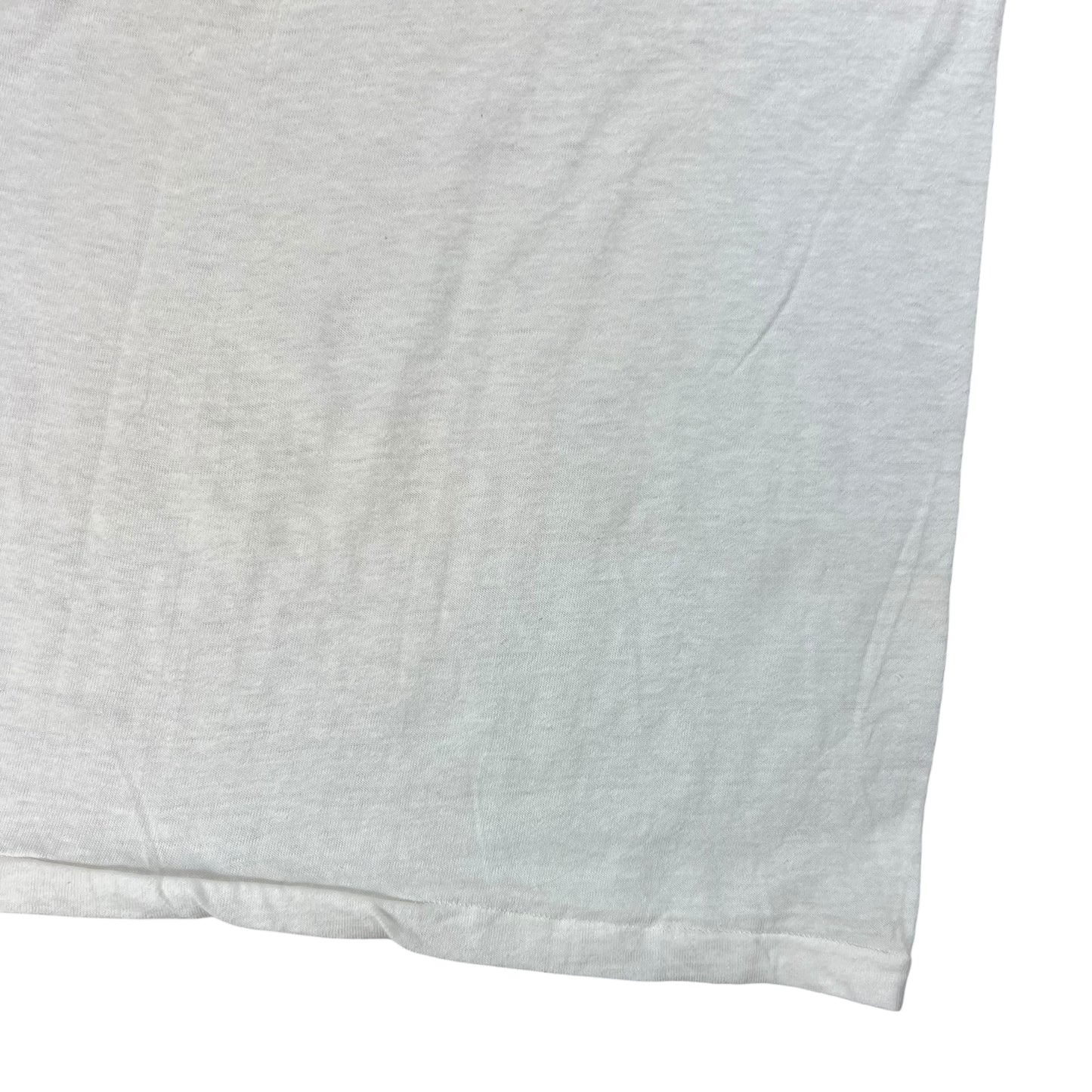 Vintage 1970s Hanes Peace America flag stars faded tee (M)