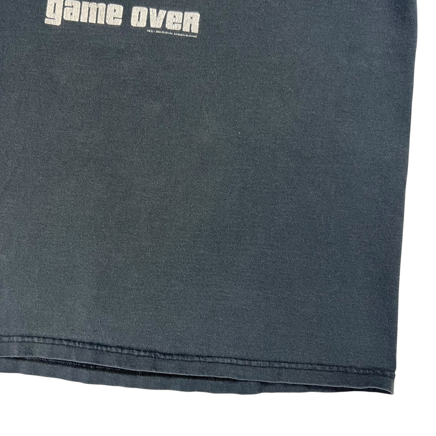 Vintage Y2K Nintendo Mushroom “game over” video game tee (S)
