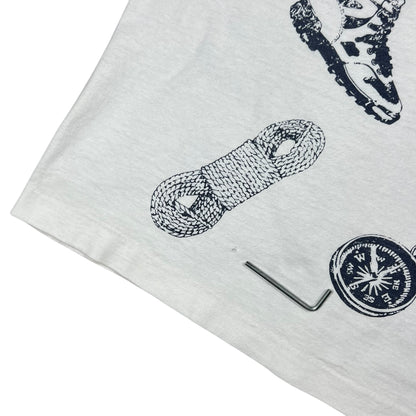 Vintage 90s Columbia Sportswear Company All Over Print tee (L)