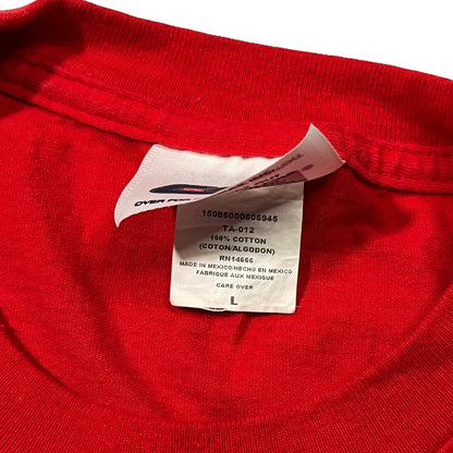 Vintage 90s CSA Philadelphia Phillies embroidered red tee (L)