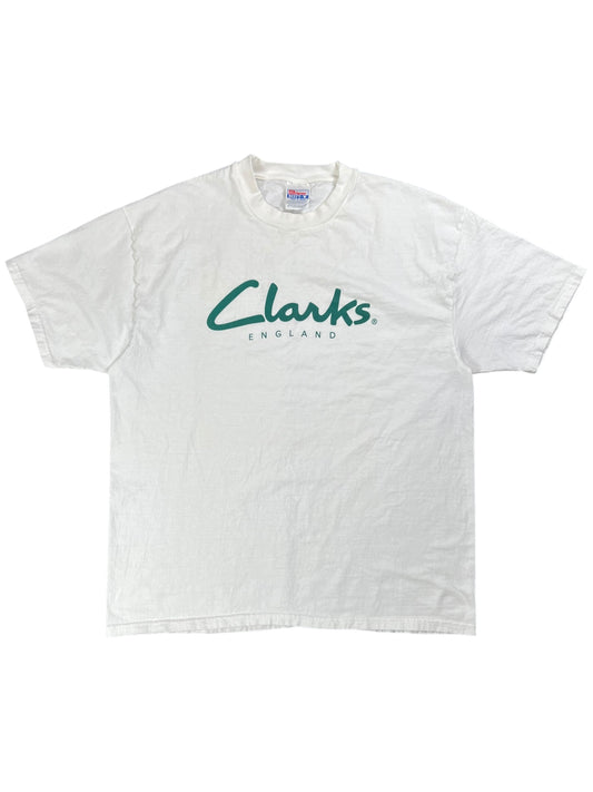 Vintage 90s Clarks Originals England promo tee (XL)