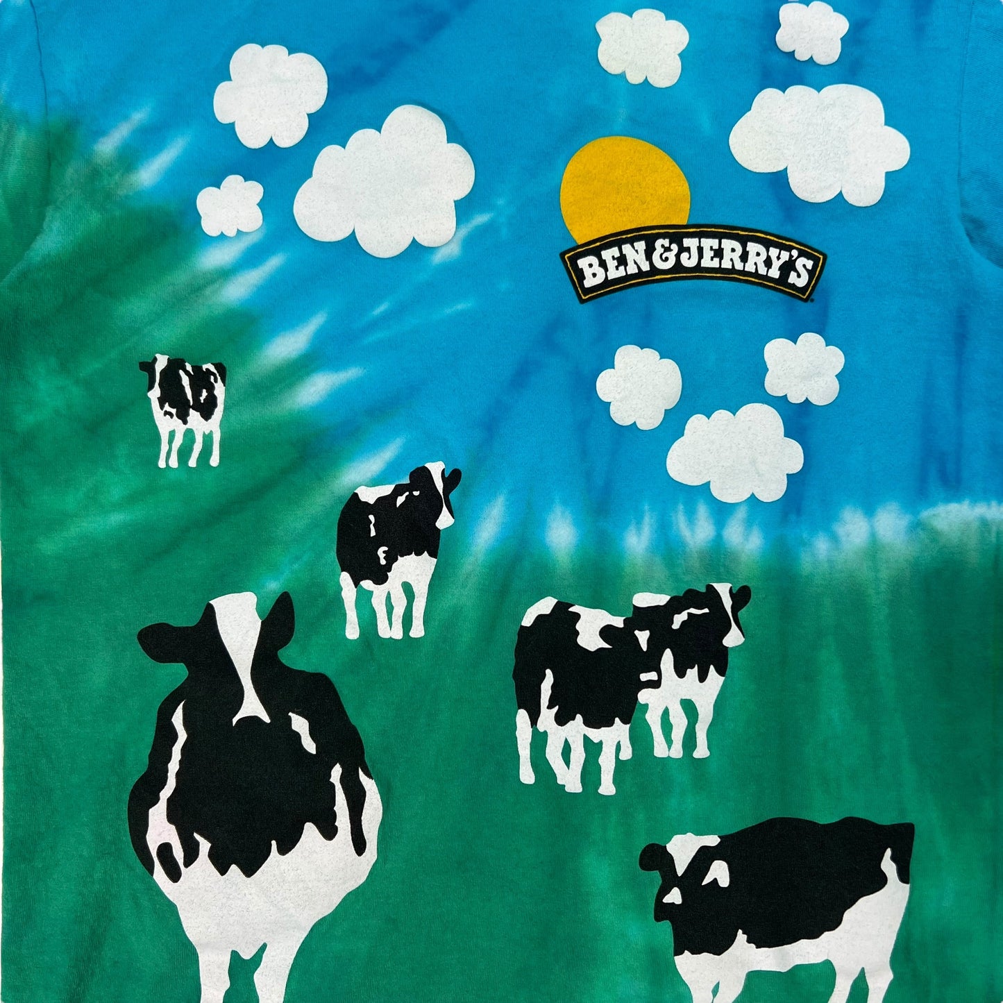 Vintage Y2K Ben & Jerry’s Euphoria all over print tee (M)