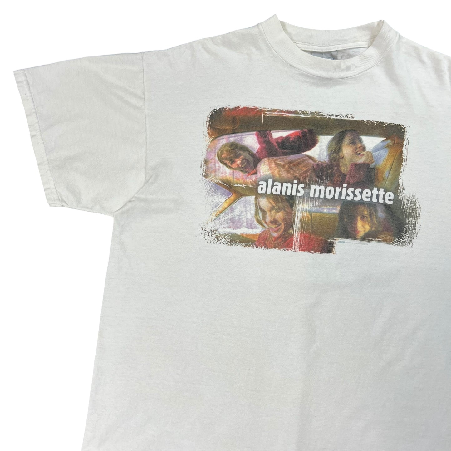 Vintage 1996 Alanis Morisette Jagged Little Pill Ironic Music Video tee (XL)